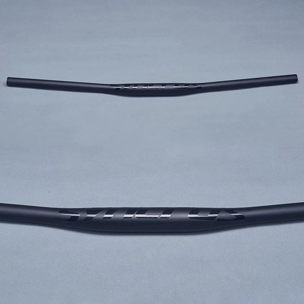 

Syncros Bicycle Mountain Handlebar Carbon Fiber Bike MTB Handlebars 9 Degree Flat Handle bar 31.8mm Matte Black
