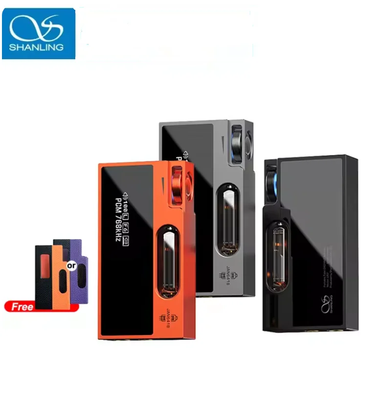 

Портативный USB DAC/AMP усилитель для наушников SHANLING UA7, лампово-транзисторный, двухрежимный, Hi-Fi аудио-донгл, 4.4 мм, балансный выход