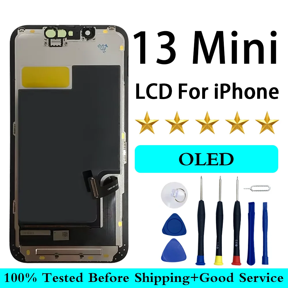 

A2628 A2481 A2626 A2629 A2630 Premium LCD For IPhone 13 mini New Display Touch With 3D Touch Screen Replacement Factory Display