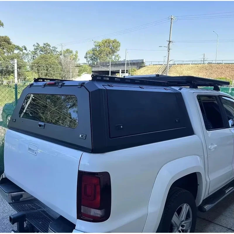 High Quality Truck Bed Tonneau Cover Canopy Waterproof Pickup Rear Shell Exterior Accessories view 6