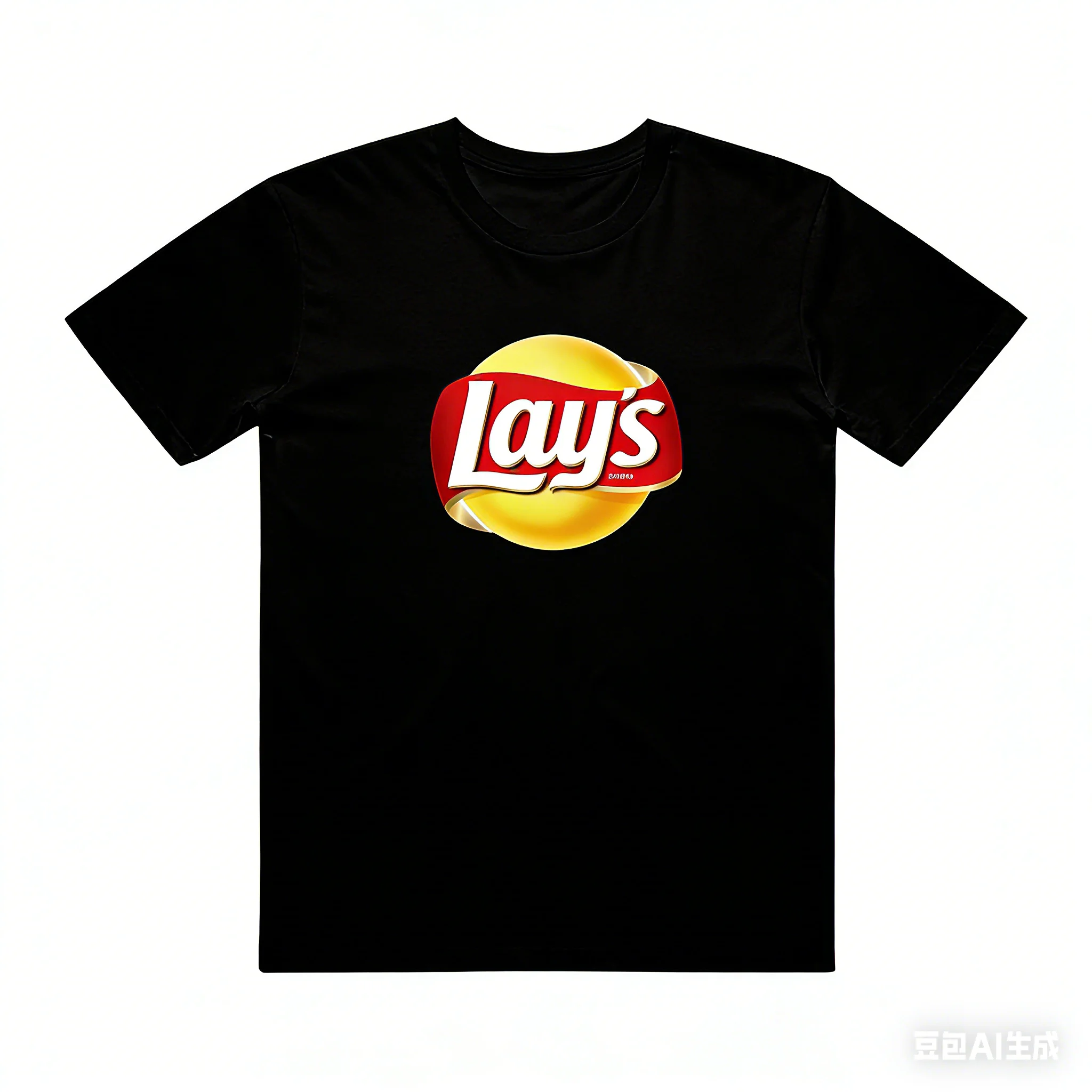 Camiseta de Algodón Puro para Amantes de las Papas Fritas, 2026 Lay's, la Marca de Papas Fritas Más Popular, Cómoda y Transpirable
