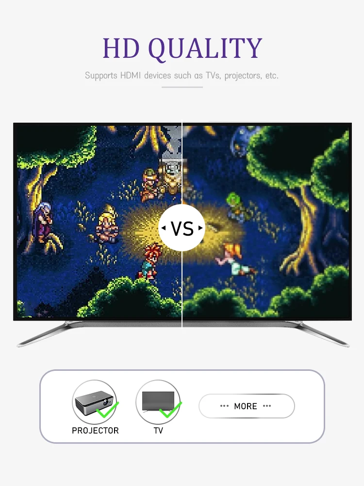 SF900 اللاسلكية لعبة فيديو وحدة التحكم HDMI ل Everdrive سوبر نينتندو SNES NES ريترو لعبة عصا Bulit-in 4800 + ألعاب الكمون المنخفض