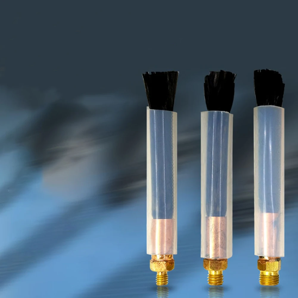 

Carbon Fiber Brush Carbon Fibre Weld Brush Welding Cleanup Industrial Cleaning Pure Copper Tube Acid And Alkali Resistance