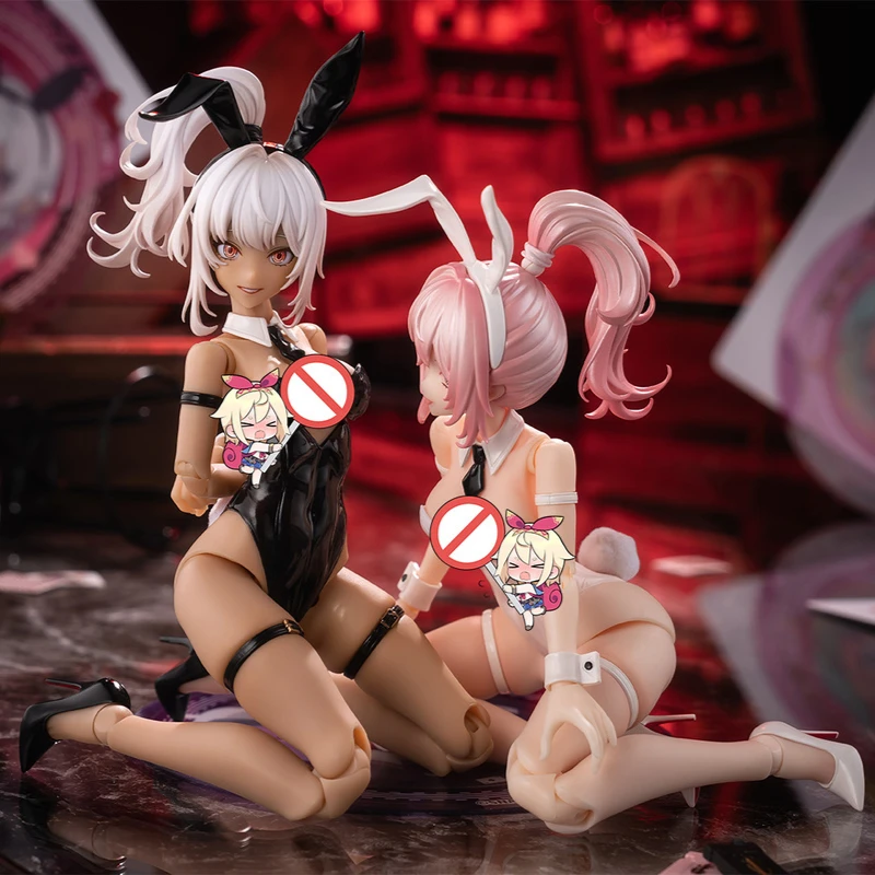 Caracol concha quadro braços menina irene sexy coelho menina modelo, leve sem flash, ferramenta-livre fácil montagem, coleção mecha