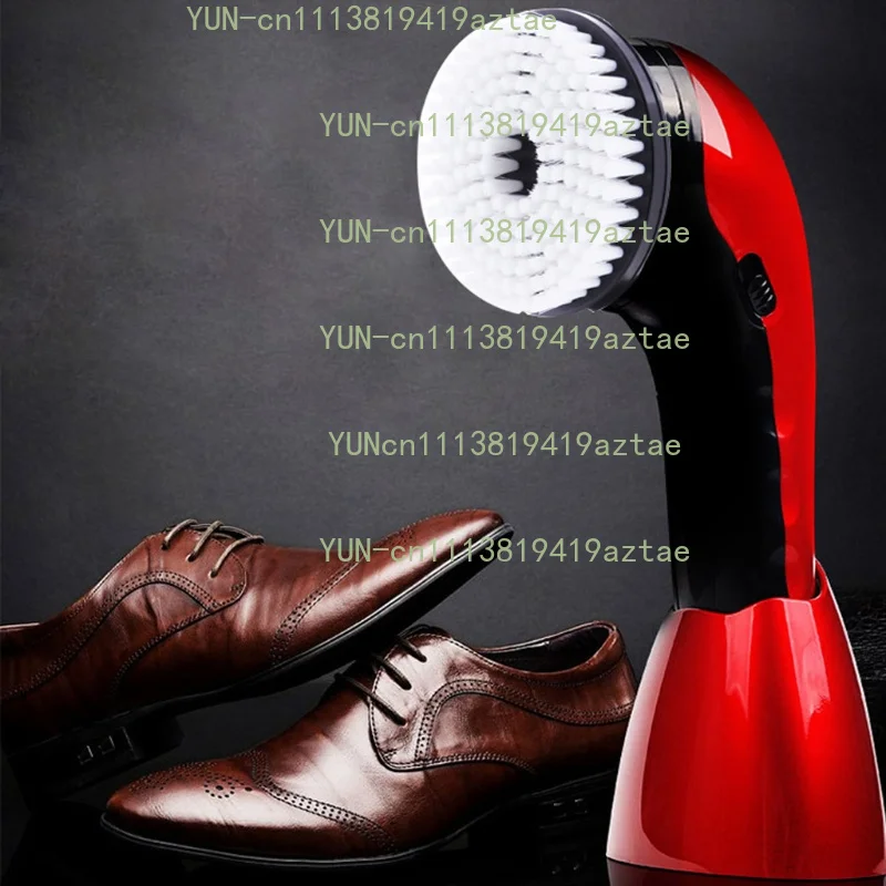 Rechargeable Hand‑Held Electric Shoe Shine Polisher, Portable Automatic Shoe Brush with Two‑Way Power Supply