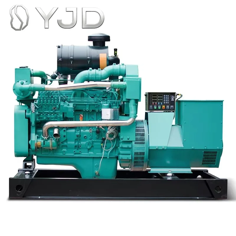 DYJD Power 50HZ Silent 75KW 1500RPM Marine Diesel Generator 100HP Seawater Cooled for Ships & Boats