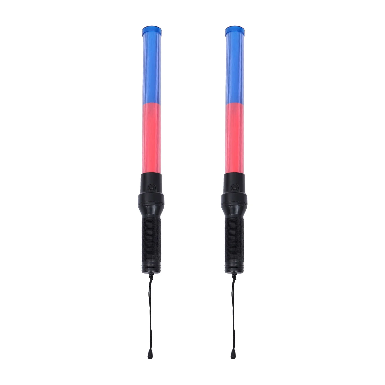 

2 Pcs Traffic Safety Rechargeable LED Wand Signal Stick