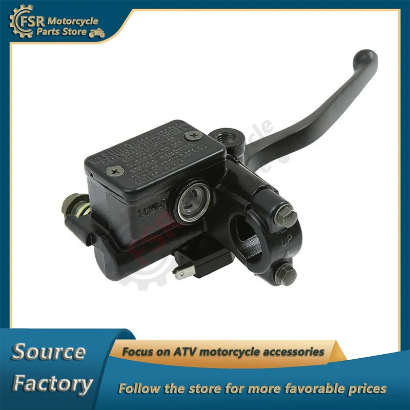 

Motorcycle hydraulic disc brake upper pump suitable for Haojue Honda HJ125-2B TRX125/200/350 front brake assembly