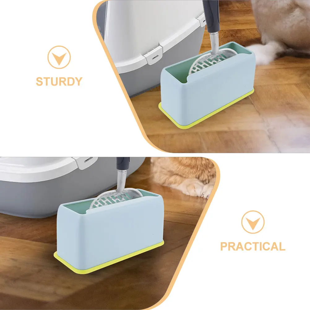 

Cat Litter Scoop Holder Universal Plastic Stand for Household Litter Scooper Storage Organizer Scoop Holders for Home