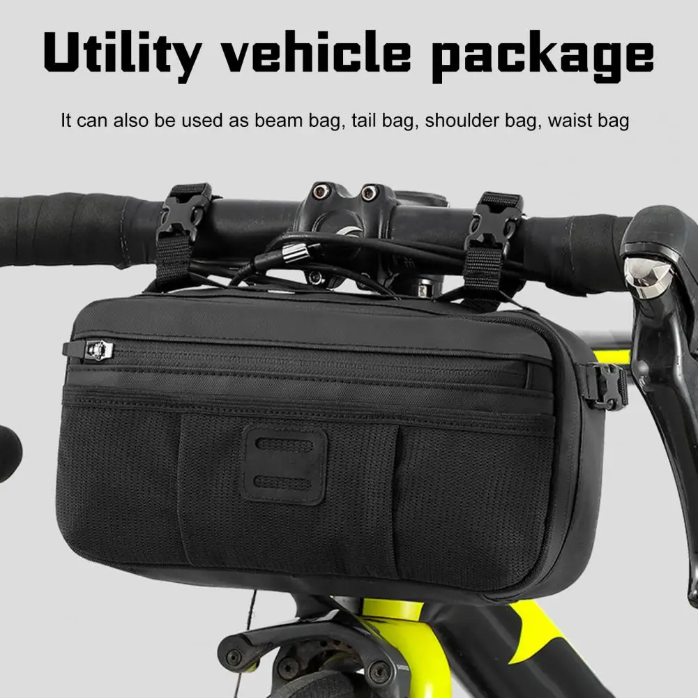 

3L Bicycle Bags & Panniers Large Capacity Cycling Handlebar Front Bag for Mountain Bike Bicycle Accessories