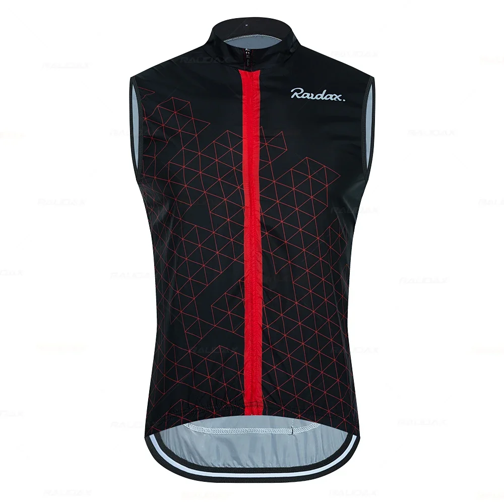 Windproof Cycling Jackets Unisex Bicycle Coats Cycling Clothing Bike Maillot Sports Sleeveless Vest Light Thin Cycling Jersey