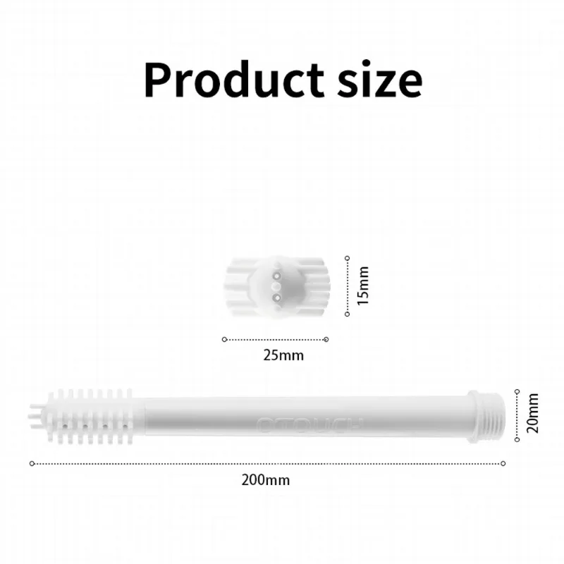 Silicone Brush Cleaner for Masturbation Cup Pussy Syringe Douche Washing Shower Head Irrigator Clean Tools Sex Toys Accessories