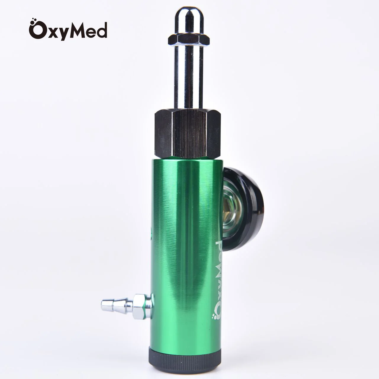 High Quality Click Style Oxygen Regulator CGA540 Barb Connection Medical Pressure Regulator