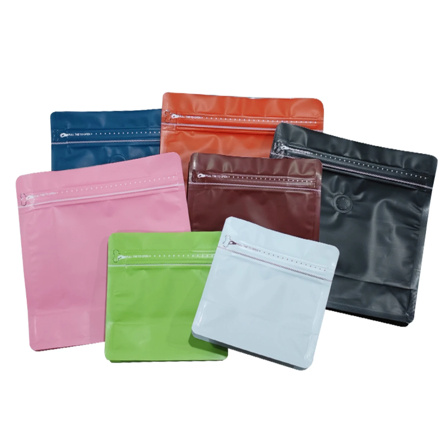 Premium, Durable Small Mylar Coffee Food Bags - Convenient Zip Lock Pouches Made of Aluminum Foil for Plastic Packaging - Effect