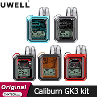 Original Uwell Caliburn GK3 Pod Kit 25W Vape with 900mAh Battery 2.5ml Caliburn G3 Pod Cartridge Electronic Cigarette Vaporizer