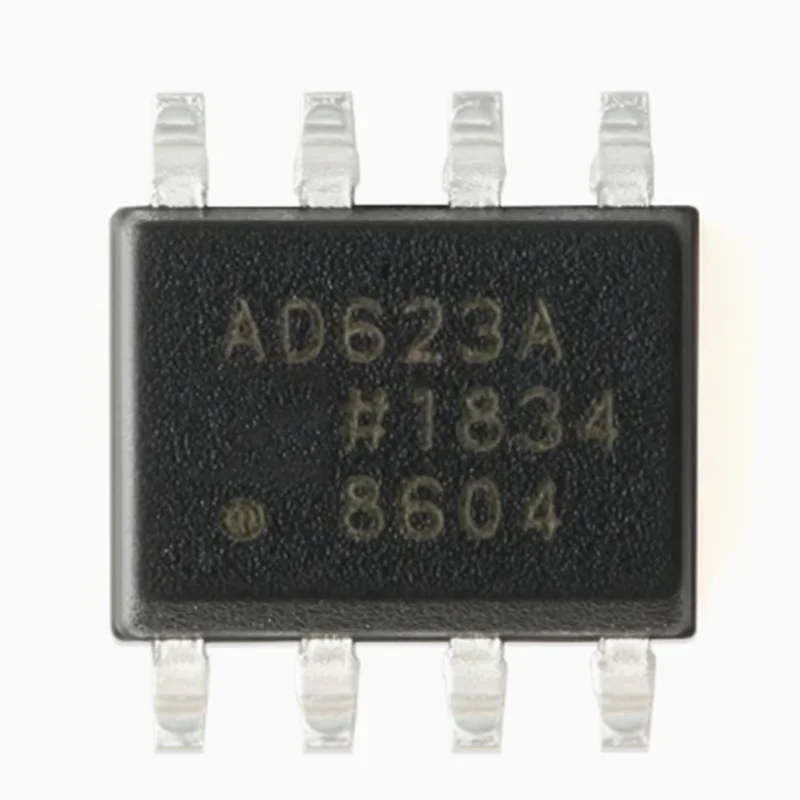 5PCS-20PCS AD623ARZ-R7  SOP8 Single Rail-to-Rail Low-Cost Instrumentation Amplifier IC AD623ARZ Power Amplifier IC  SOIC-8
