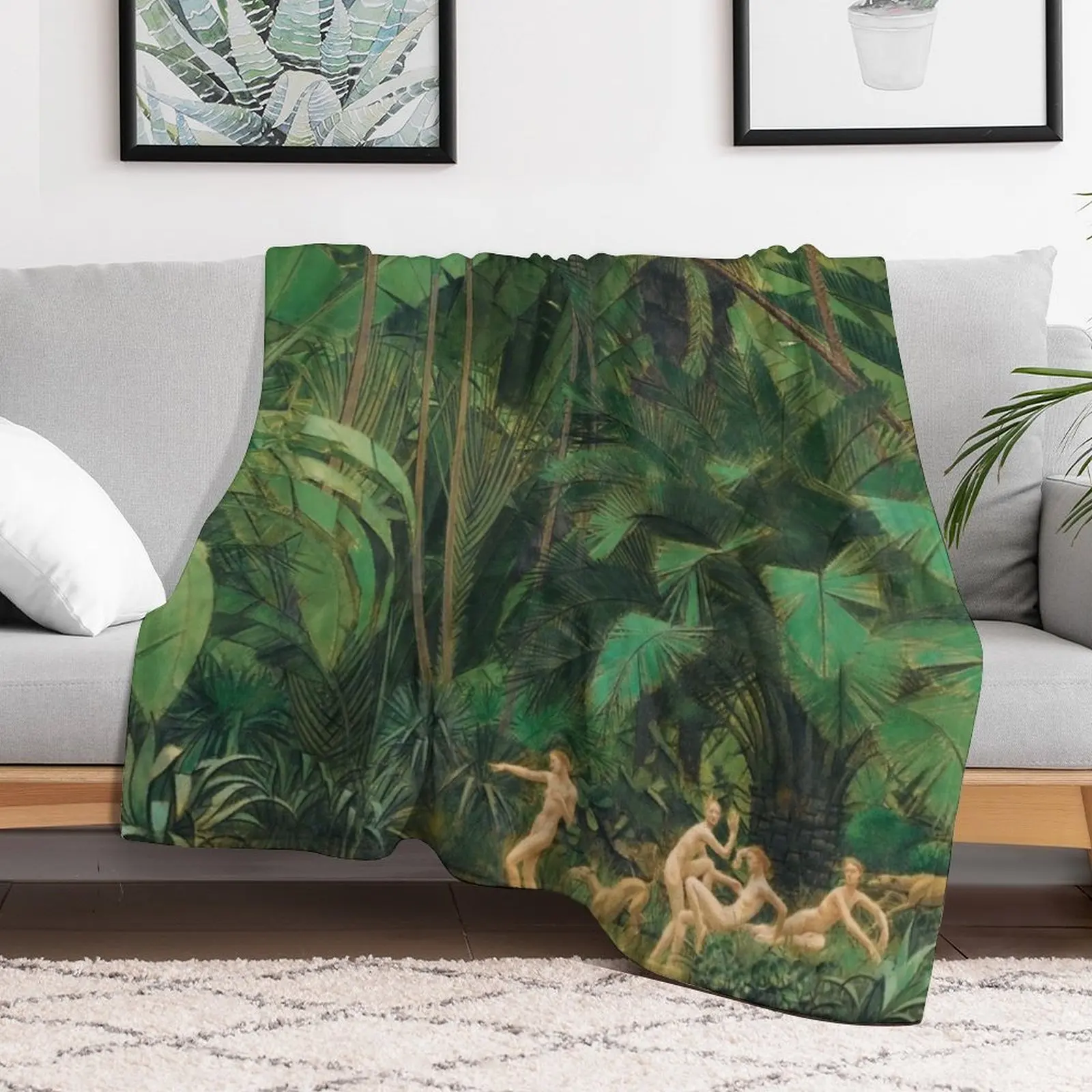 

Diana and Actaeon. Bernard Boutet de Monvel. Throw Blanket wednesday Sofa heavy to sleep Blankets