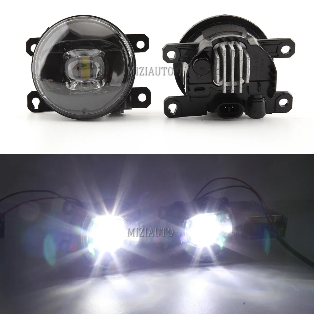 

Pair LED fog Lights For Ford Edge 2016 For Focus MK2/3 Fusion Fiesta Tourneo Transit 2001-2015 For Ford Figo 2015 2016 fog light