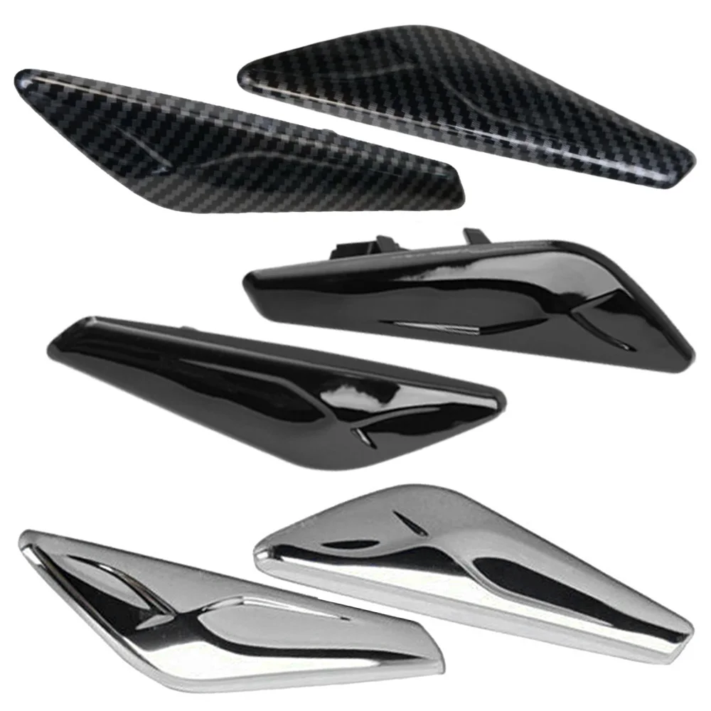 2 قطعة الجانب الحاجز تقليم ماركر بدوره مصباح إشارة مصباح التشطيب اليسار اليمين 51117338569 ، 51117338570 لسيارات BMW X3 F25 X4 F26 2013-2017