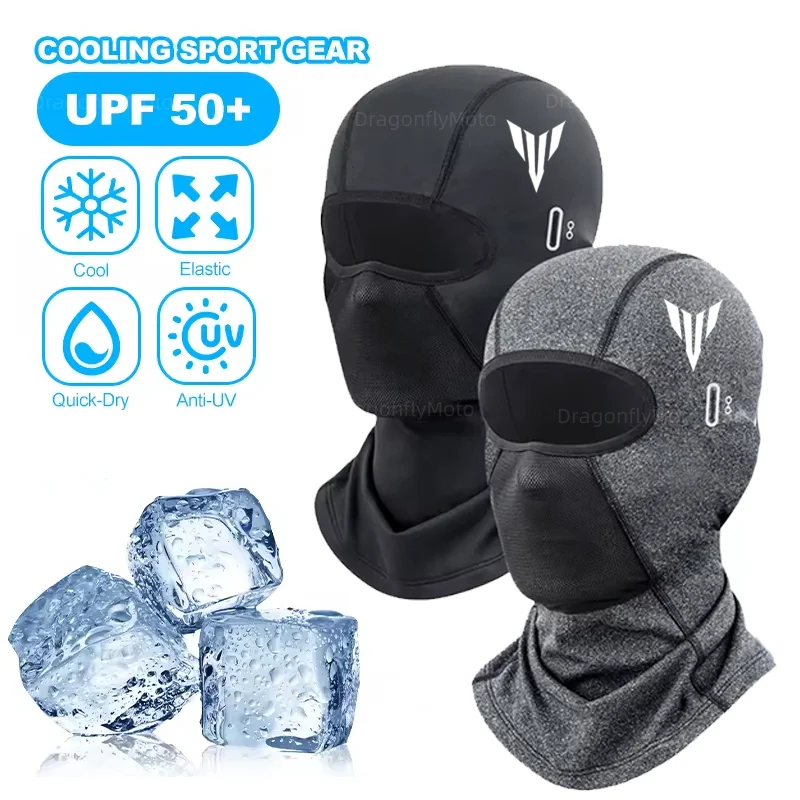 

For YAMAHA MT Cycling Cap Summer Cooling Motorcycle Balaclava UV Protection Sun Hat for MT01 MT09 MT07 MT10 MT03 Accessories