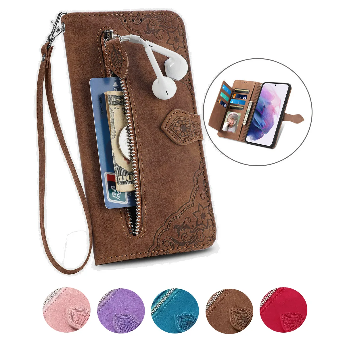 Multi 7 Cards Zippe…