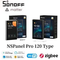 Sonoff Nspanel Pro 120 Smart Home Control Panel Ns Panel Sonoff Pro Thermostst Power Consumption Scene Support Sonoff Devices
