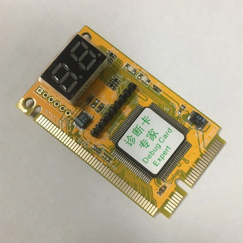 

Многофункциональная диагностическая карта 3-в-1 Mini PCI PCI-E LPC для ноутбуков: анализатор, тестер, отладочная карта Express Card