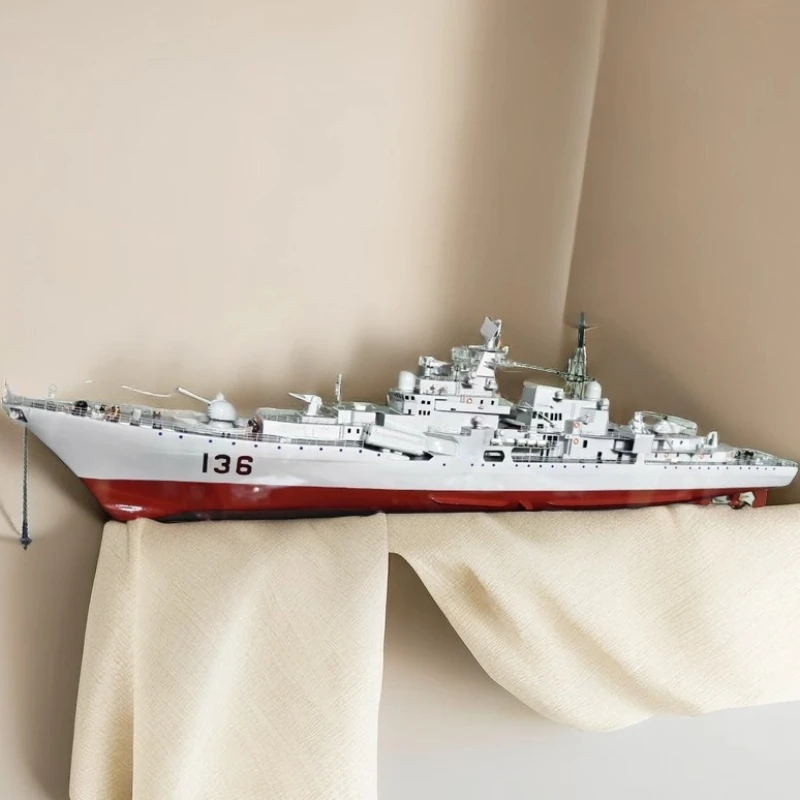 

956 Modified Missile Destroyer Model Alloy Static Finished Ornaments Metal Warship Navy Ship Model Toy Boat Collection Gift
