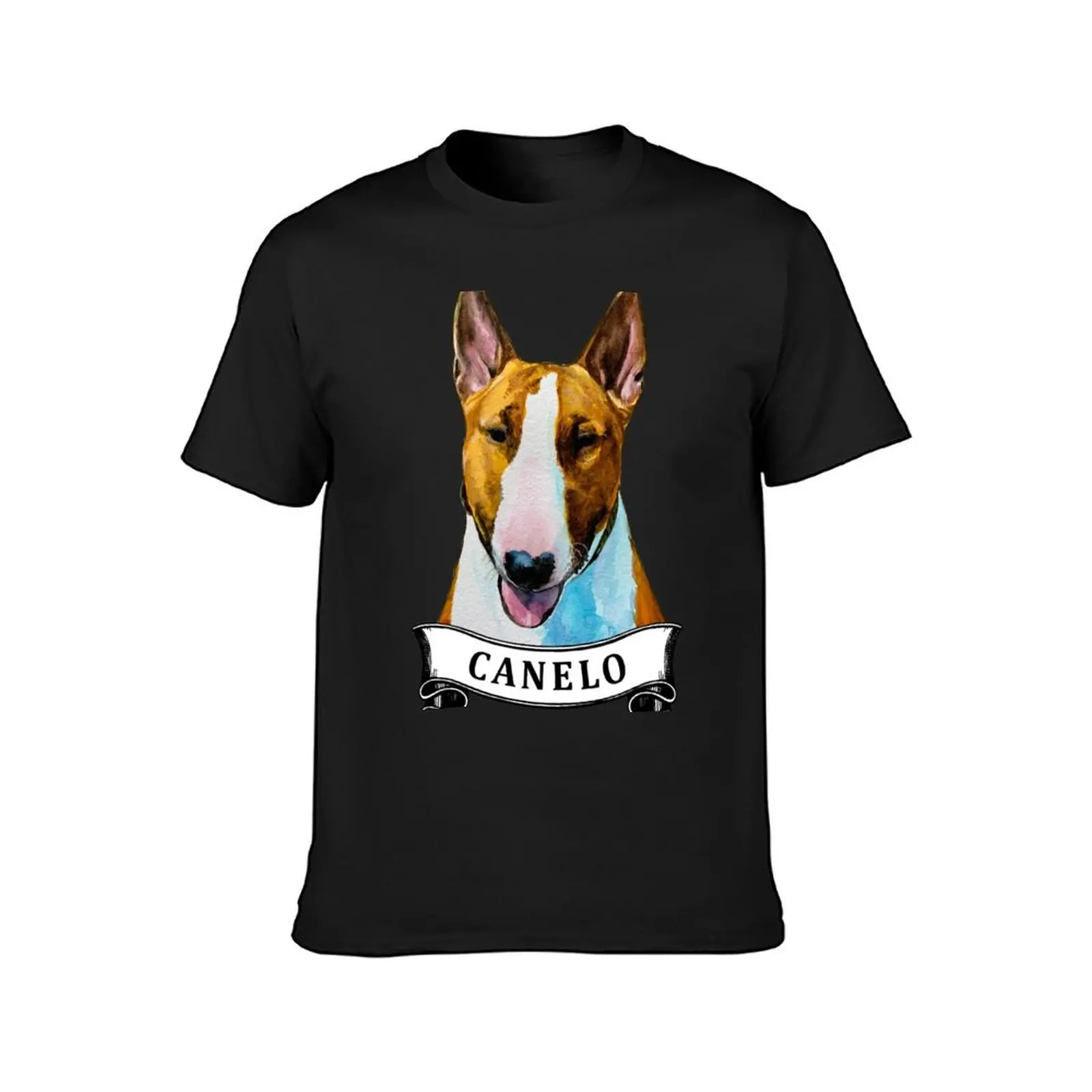 Canelo Bull Terrier T-Shirt summer top new edition blanks mens graphic t-shirts hip hop