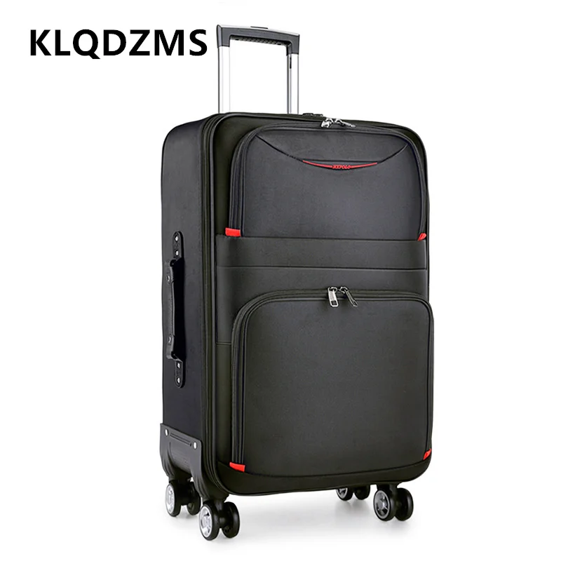 KLQDZMS High-quality suitcase large-capacity trolley case 20 inches boarding box 22