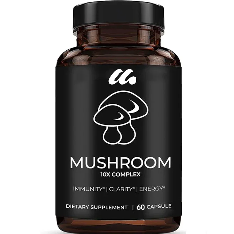 

Mushroom Puzzle Brain Supplement - Lion Mane, Ganoderma lucidum, and Cordyceps sinensis -10 Mushroom Complex