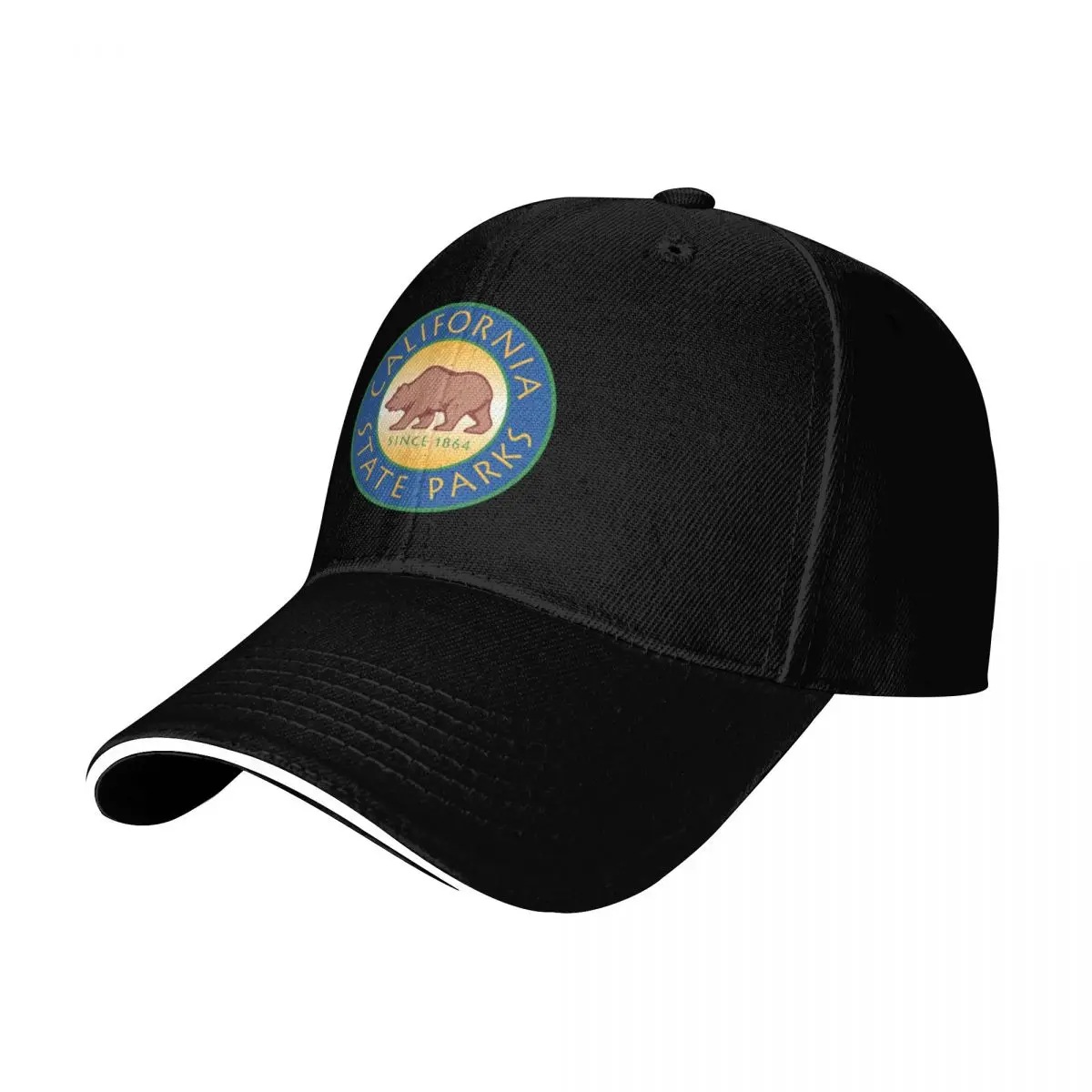 California State Parks Baseball Cap Breathable Mesh Back Moisture Wicking Quick Dry Curved Brim Classic Fit