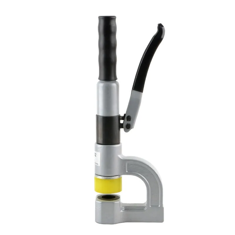 Integrated Hydraulic Hole Puncher 6T Output 70mm Throat Depth Drill Free Punching For Steel Bridge Cable Tray Electrical Box
