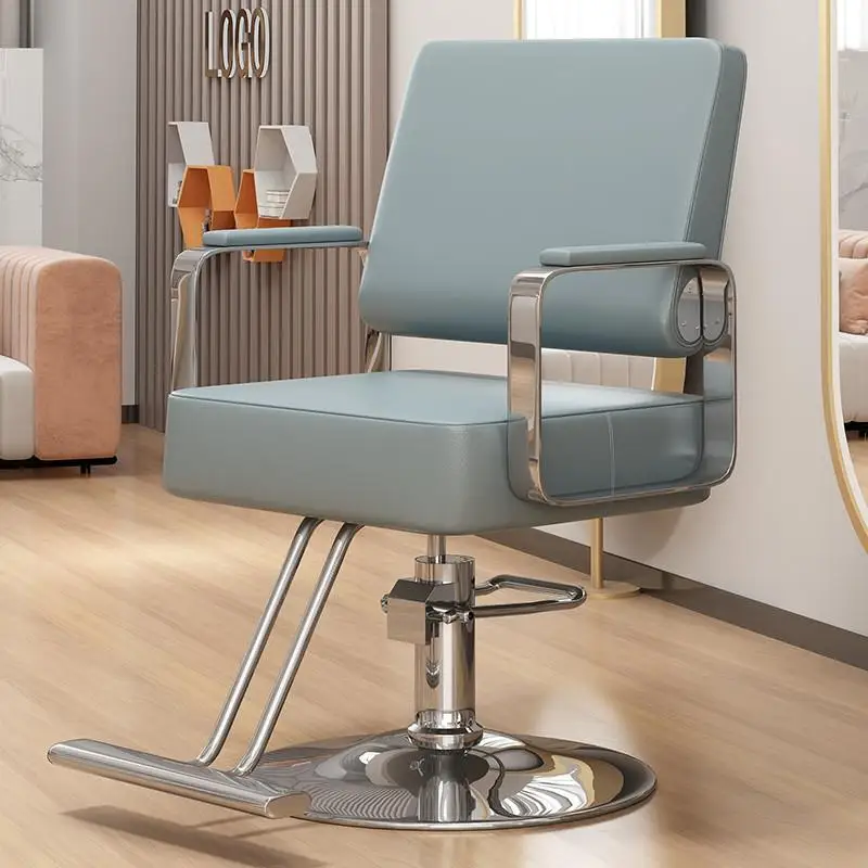 

Esthetician Luxury Barber Chairs Salon Barbershop Beauty Vanity Barber Chairs Comfortable Silla De Barberia Barber Furniture