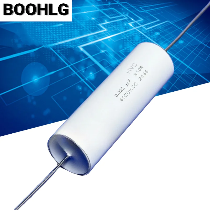 1PCS 0.022UF 4000V 22NF 4KV 223 4000VDC Inductively-free high voltage film capacitor 223K 4KV