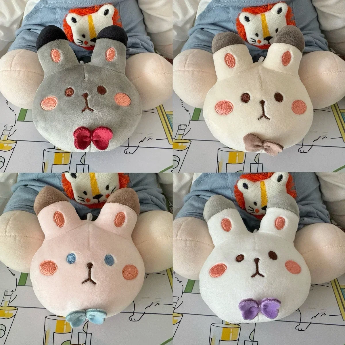 

Anime Love and Deepspace Xavier Cosplay Rabbot Plush Doll Throw Pillow Fluffy Dolls Maumet Puppet Ornament Pendant Mascot Gift