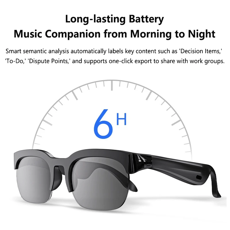 OnePlus AISmart Camera Glasses Remote Control Touch Voice Assistant Recording Translator Wireless Bluetooth5.3óculos inteligente