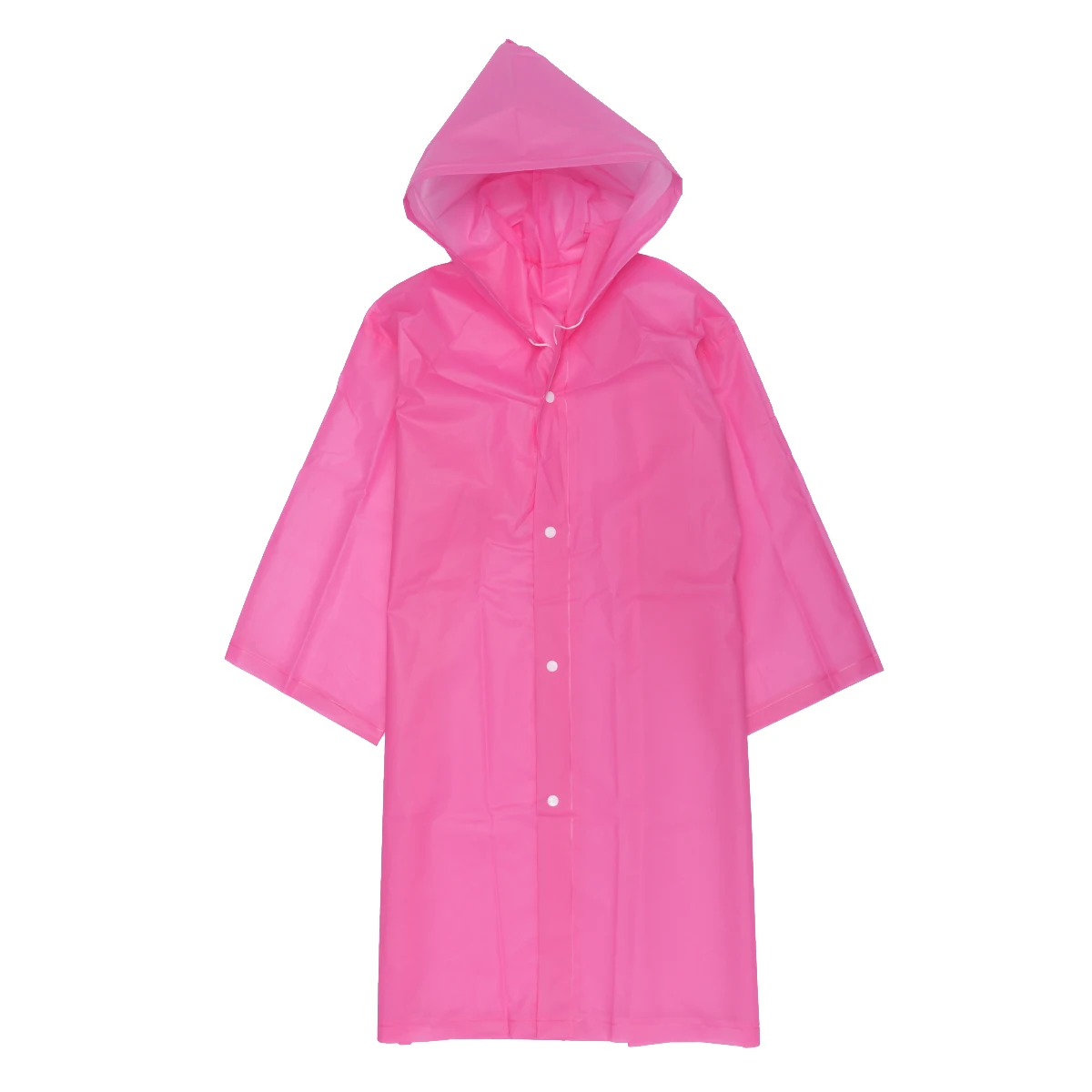 

Children's Raincoat Thickened Children's Waterproof Kid Rainwear Girl EVA Pink Student