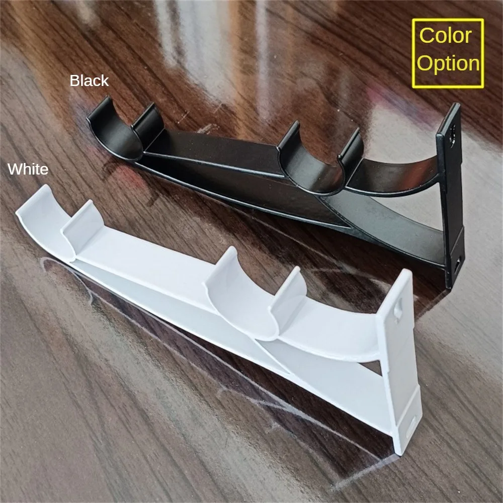 1/3/5PCS Durable Home Decor Curtain Bracket Solid Support Aluminum Alloy Curtain Bracket Aluminum Alloy Extended Curtain Bracket