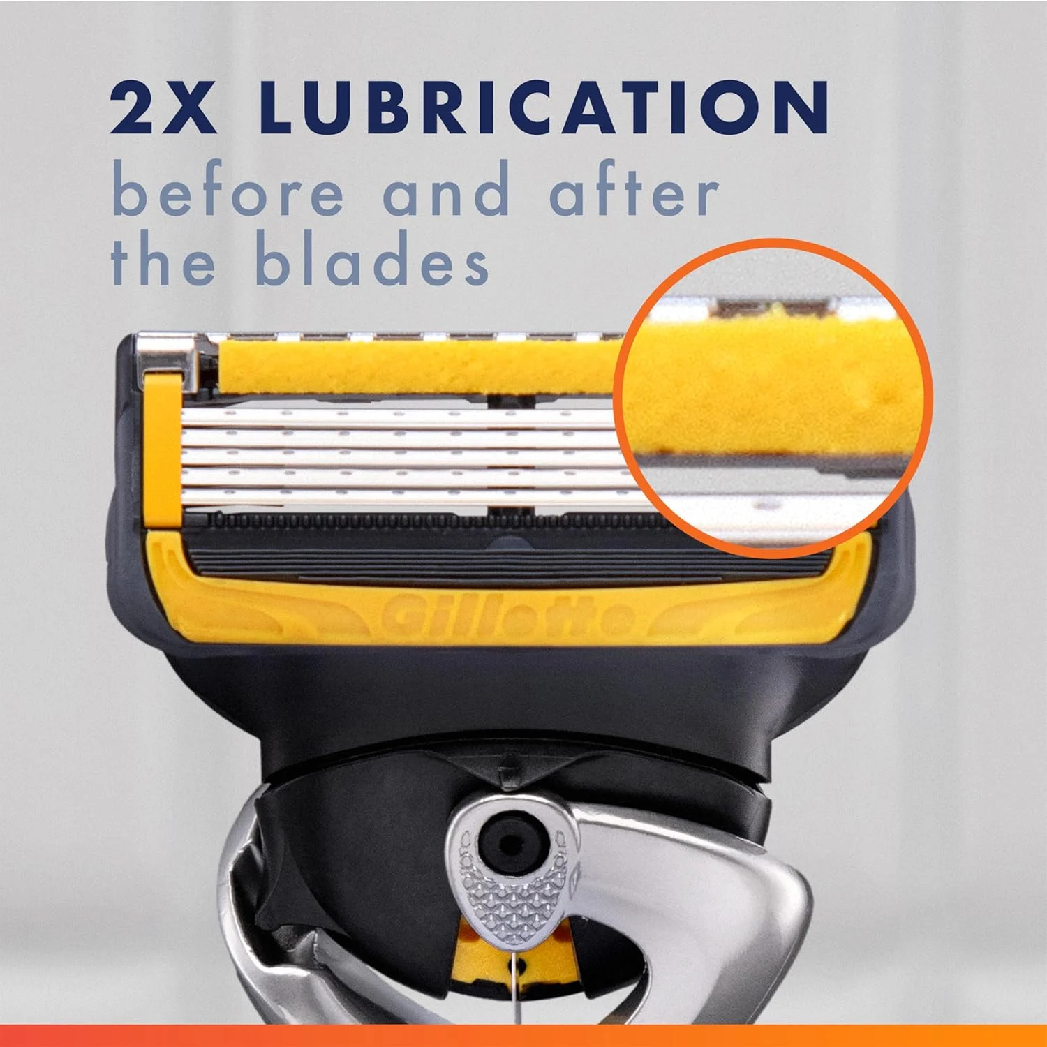 Gillette ProGlide Shield Razor blade for Men, 4/8 Pcs Blade Refills, UPGRADED PROGLIDE BLADES, Five layer razor blade