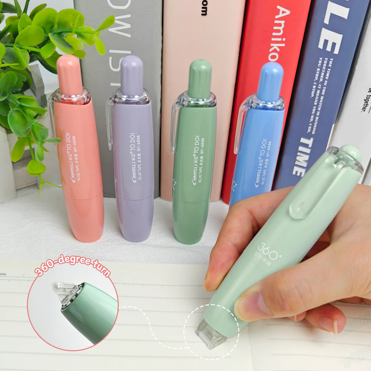 Sangle de déclaration de document Morandi pour étudiants et enfants, mignon, blanc, type de presse, outils, fournitures de bureau