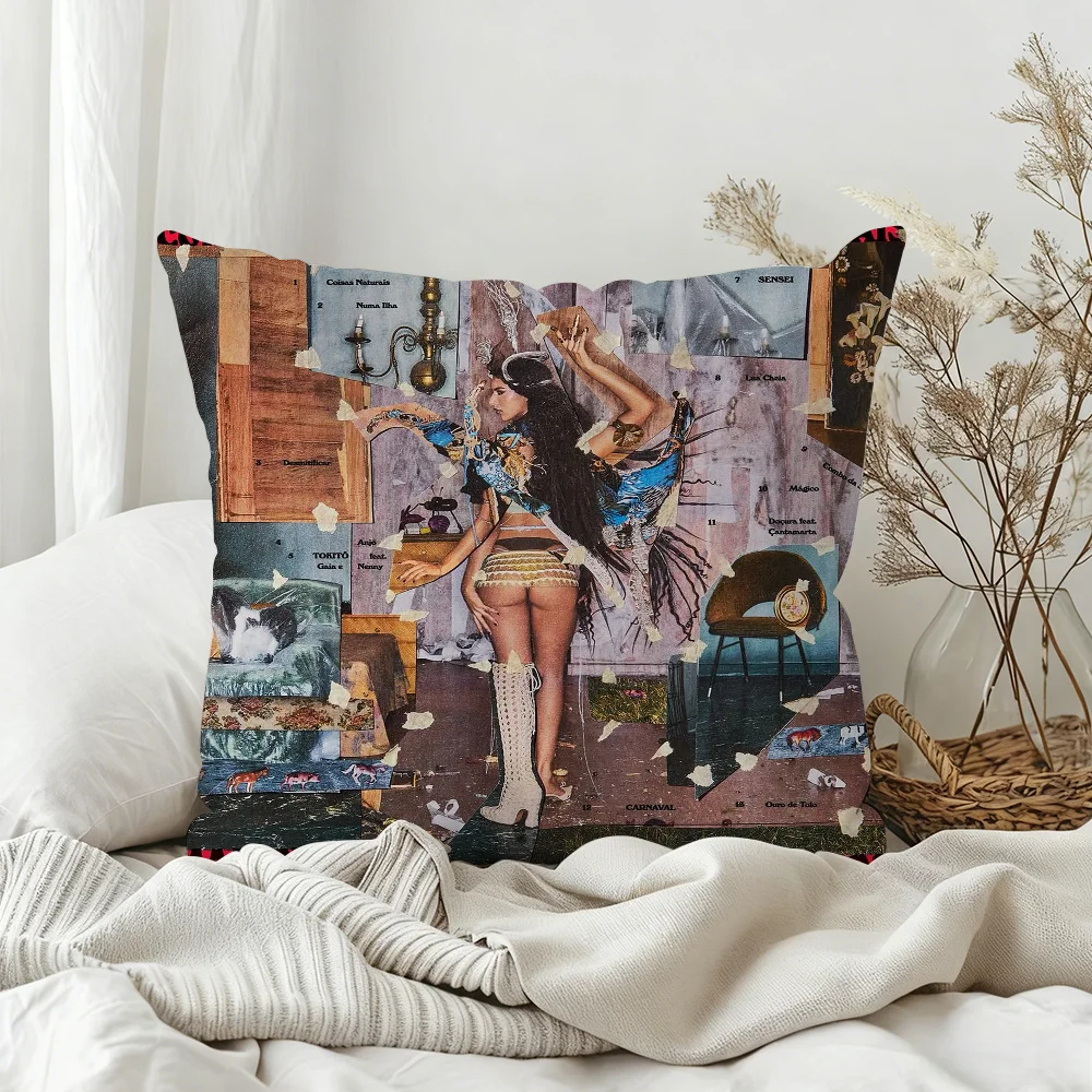 

Singer M-Marina Sena Coisas Naturais Pillow Case Sofa Living Room Bedroom Headboard Backrest Cushion Square Cushion Nap Time