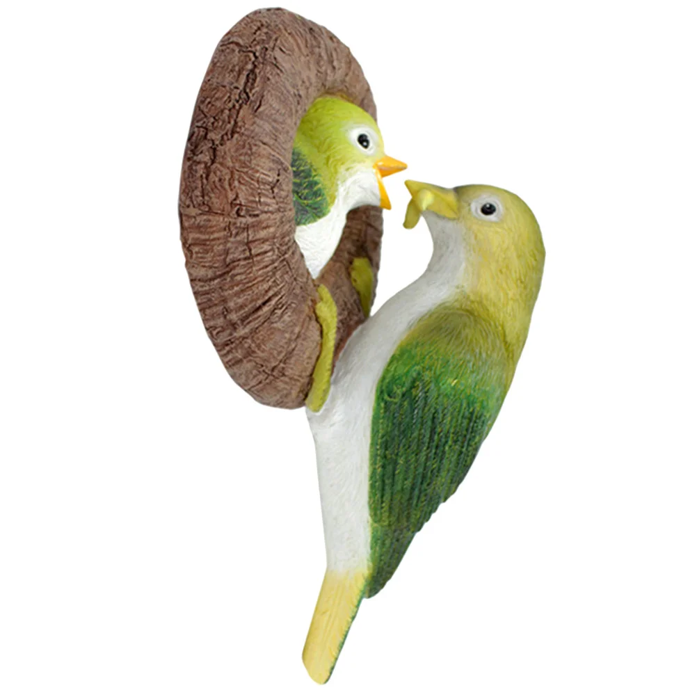 

Outdoor Resin Bird Ornament Hanging Tree Pendant Garden Feeding Bird Statue Yard Accessory Garden Accessories Courtyard Supply