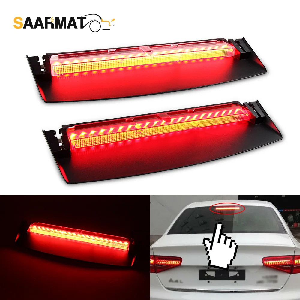 

Car 3rd Third Brake Stop Light 8K5945097 for Audi A4 Avant Quattro S4 2009-2015 Rear High Third Brake Signal LED Lamp