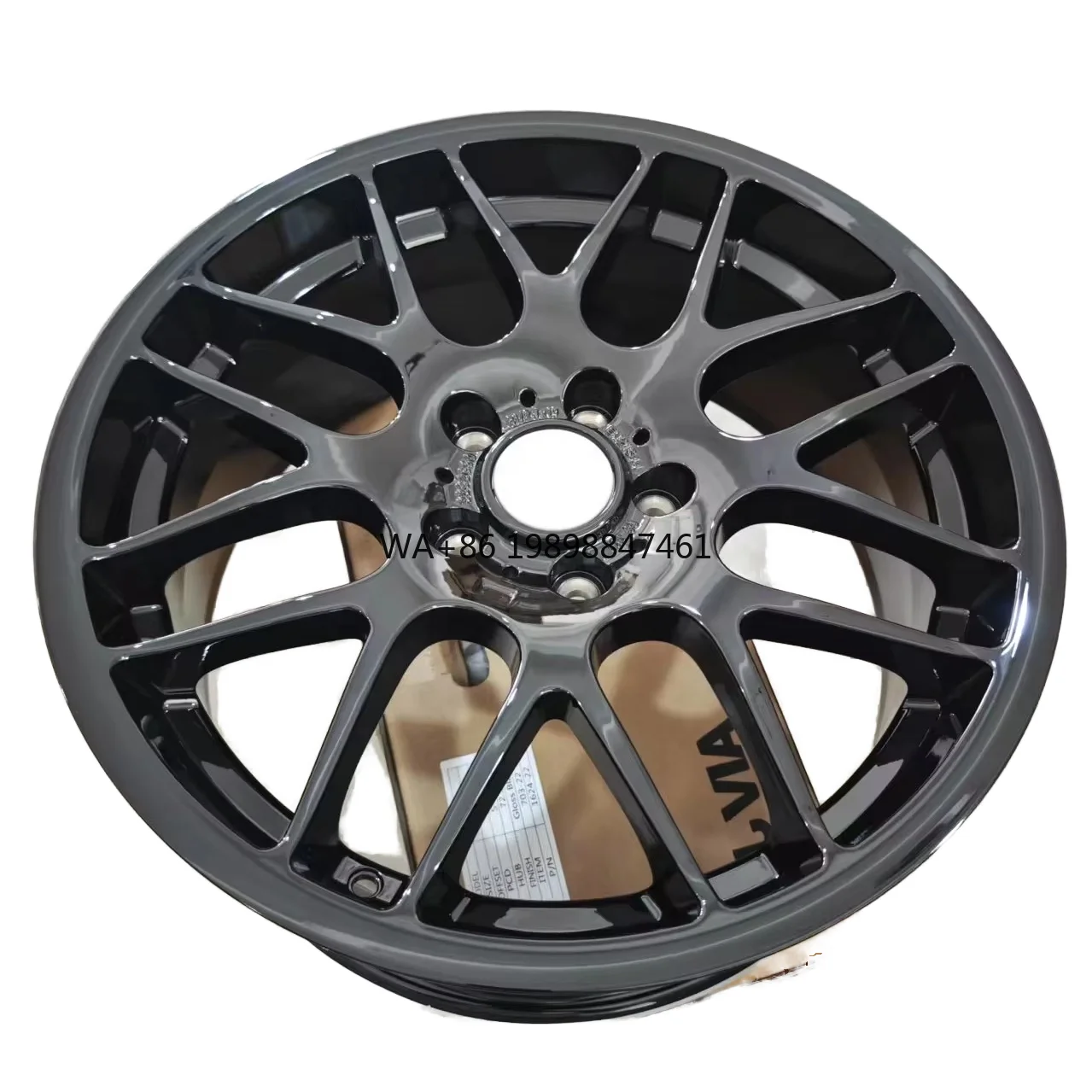 

YQ New E46 M3 CSL E36 E38 E39 F10 F30 5x120 Wheels 18 Inch Aluminum Alloy Forged Chrome Finish Multi Spoke 40mm