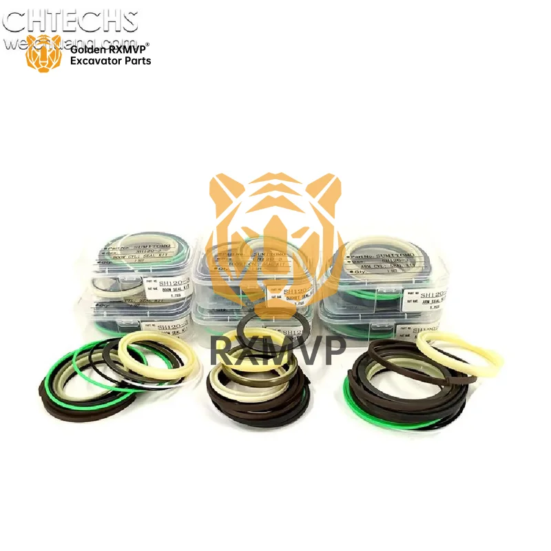 Hot sale excavator parts PC140 boom Oil Cylinder Service Kit seal kit hydraulic seals