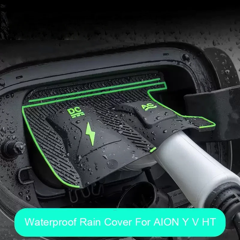 

For AION Y V HT 2024-2026 New Energy Car Charging Port Waterproof Protector Cover Gun Charge Rain Cover Exterior Auto Accessory