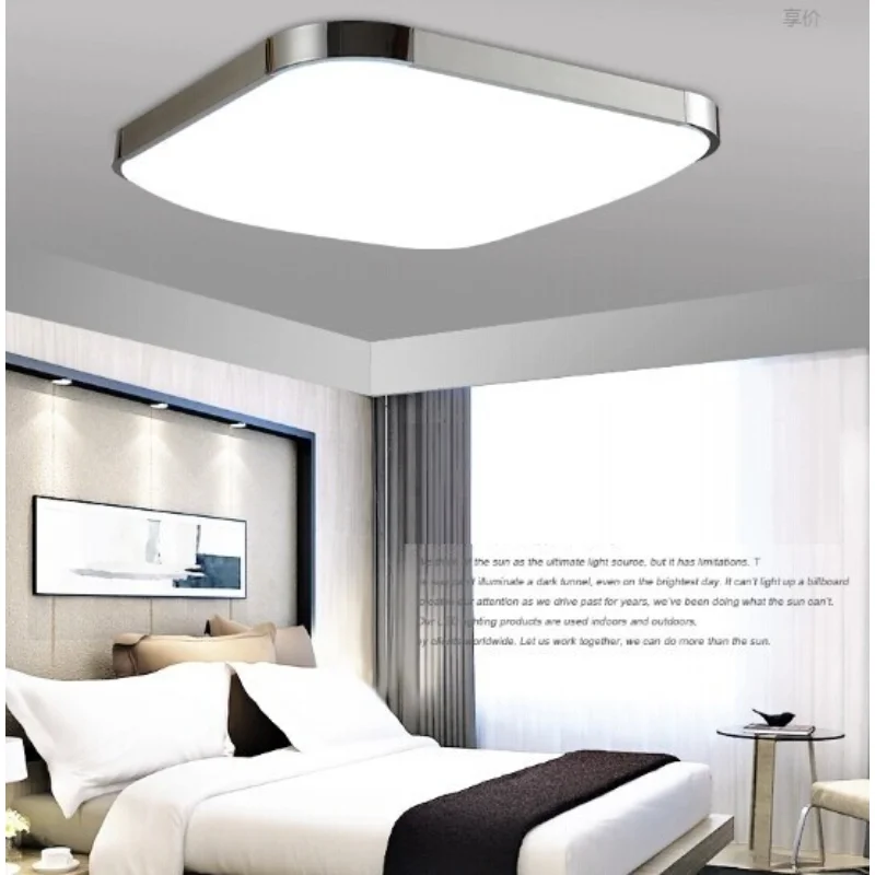 

Modern LED Apple Ceiling light Square 24W 30CM led Ceiling Lamp kitchen light bedroom modern livingroom free shipping