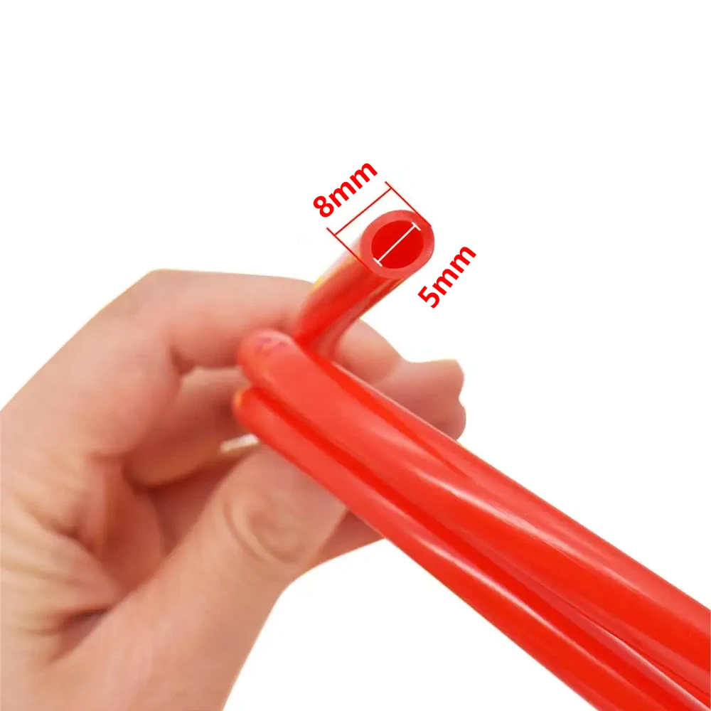 High Temperature Resistant Silicone Fuel Line Rubber Oil Pipe Colorful Tubing For Motorcycle ATV Carburetor Parts