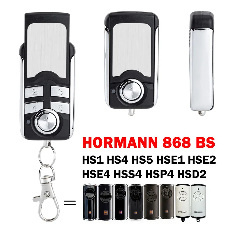 

Для HORMANN 868МГц HS1 HS4 HS5 HSE1 HSE2 HSE4 HSP4 HSD2 HSS4 868 BS Series Устройство для открывания гаражных ворот Дистанционное управление Команда Дубликатор